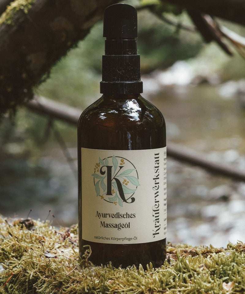 Ayurvedic massage oil