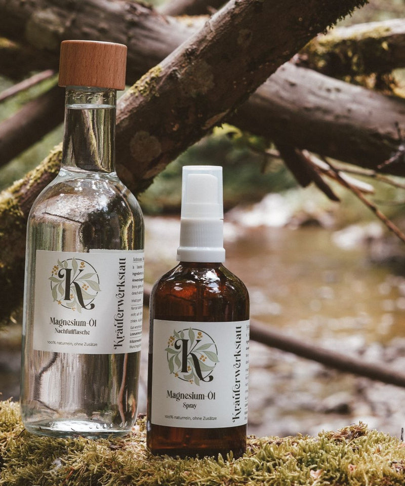 Magnesium oil spray bottle