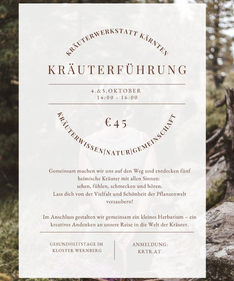 Kräuterführung - Termine für 2026 folgen