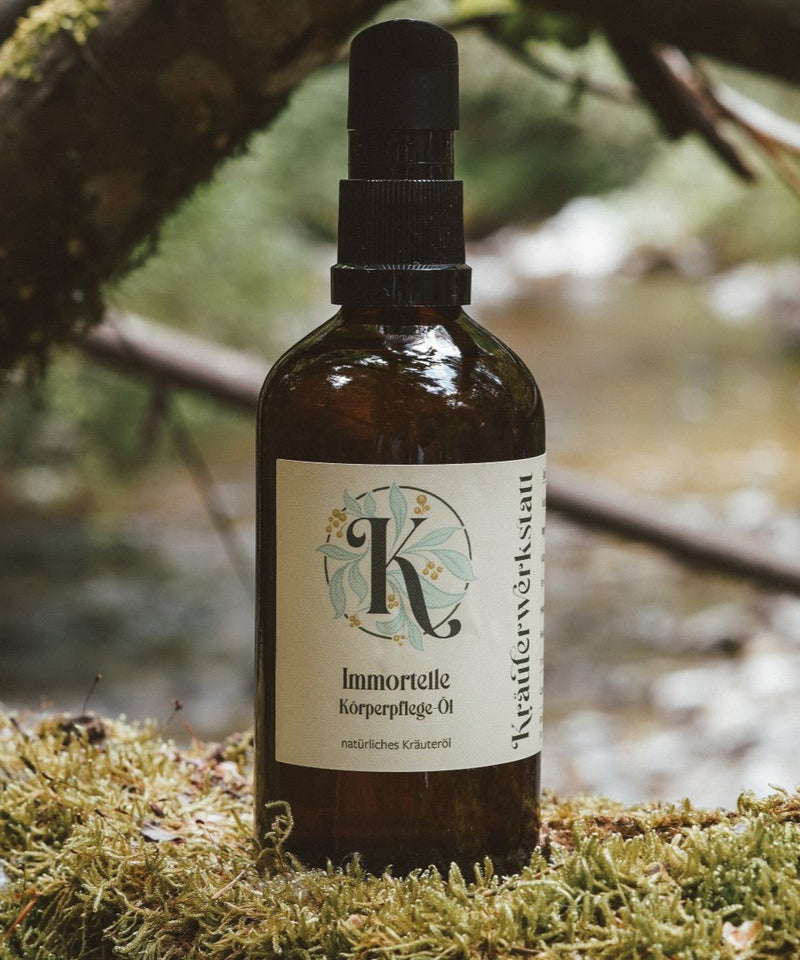 Immortelle body oil