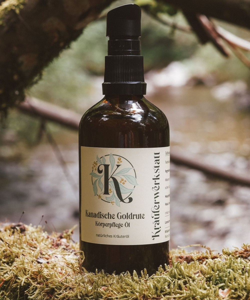 Kanadisches Goldruten Körpferpflege-Öl