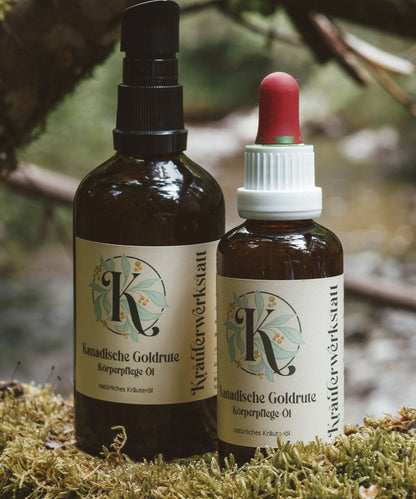 Kanadisches Goldruten Körpferpflege-Öl
