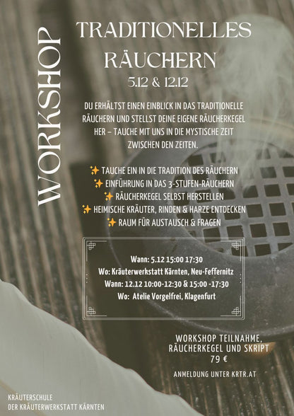 Traditionelles Räuchern - Workshops