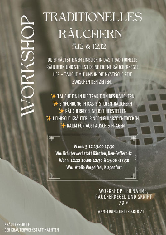 Traditionelles Räuchern - Workshops