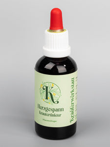 Herzgespannkraut Tinktur (Leonurus cardiaca) in 50ml Apothekerflasche mit Glaspipette